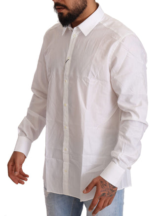 Elegant White Martini Fit Shirt - Luxury for You