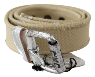 Elegant Beige Cotton Fashion Belt - Luxury for You