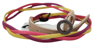 Multicolor Twisted Faux Leather Belt - Luxury for You