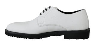 Elegant White Formal Leather Shoes - Luxury for You