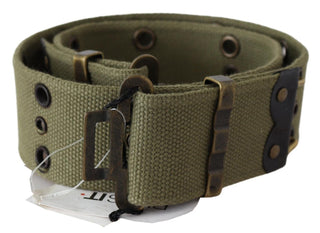 Chic Army Green Cotton Waist Belt - Luxury for You