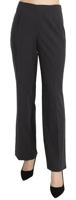 Elegant Striped Straight Fit Pants - Luxury for You