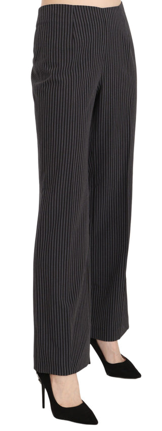 Elegant Striped Straight Fit Pants - Luxury for You