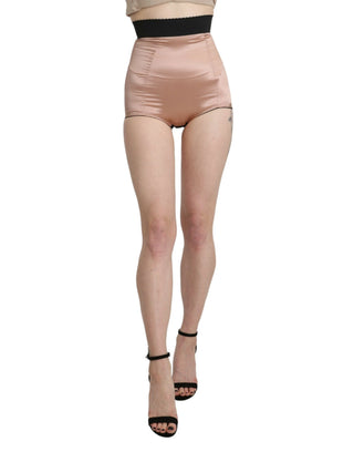 Silk High Waist Mini Hot Pants - Luxury for You