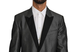 Elegant Gray Patterned Martini Suit - Luxury for You