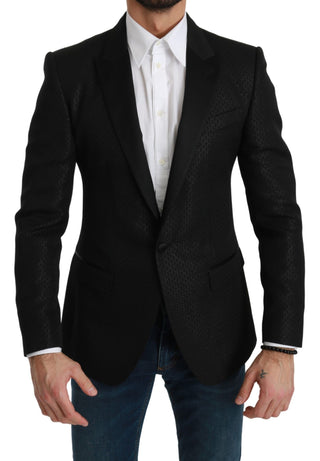 Slim Fit Martini Black Blazer Jacket - Luxury for You