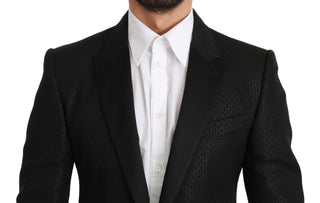 Slim Fit Martini Black Blazer Jacket - Luxury for You