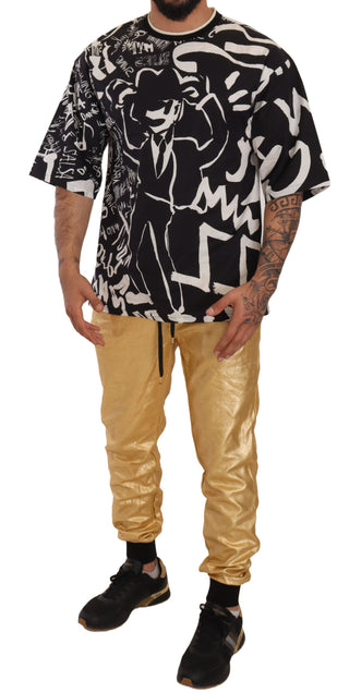 Gold Year Of The Pig Sweatpants - Luxury for You