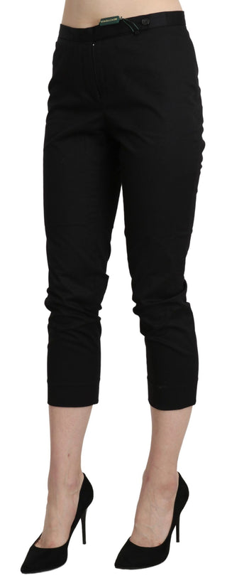 Elegant High Waist Skinny Cropped Pants - Luxury for You