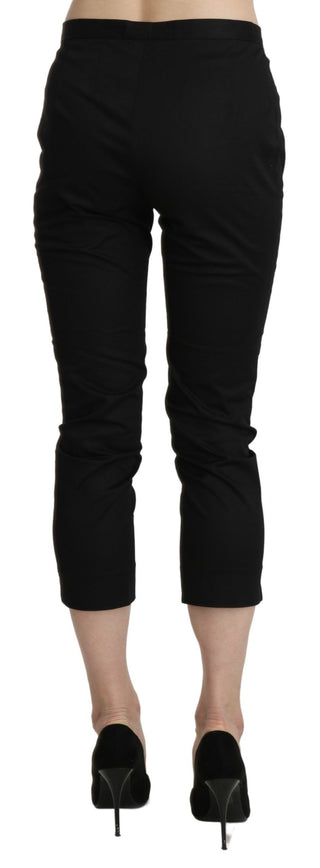 Elegant High Waist Skinny Cropped Pants - Luxury for You