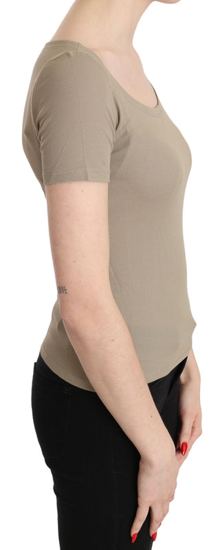 Chic Gray Nylon Tank Top With Designer Flair - Luxury for You