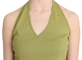 Chic Halter Sleeveless Casual Tank Top - Luxury for You