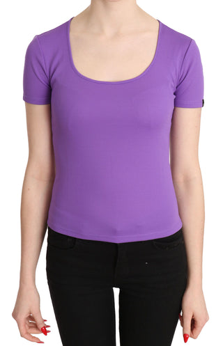 Chic Purple Casual Top For Everyday Elegance - Luxury for You