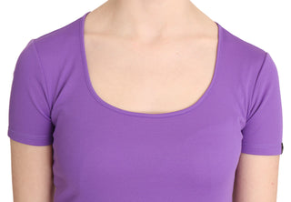 Chic Purple Casual Top For Everyday Elegance - Luxury for You