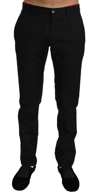 Elegant Black Wool Dress Pants - Luxury for You