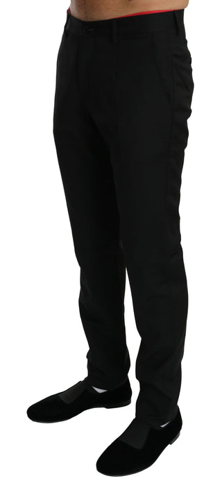 Elegant Black Wool Dress Pants - Luxury for You