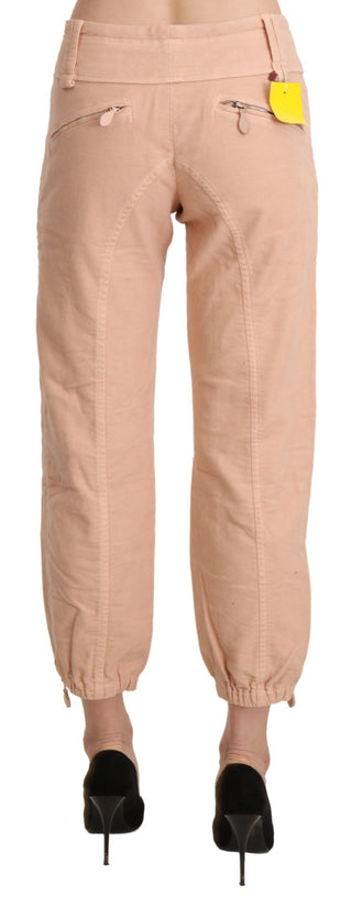 Chic Beige Cropped Cotton Pants - Luxury for You