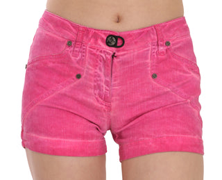 Chic Pink Mid Waist Mini Shorts - Luxury for You