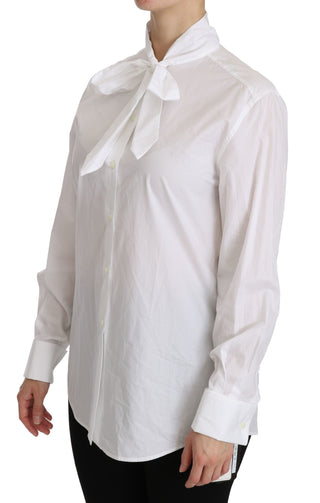 Elegant White Turtle Neck Polo Top - Luxury for You