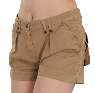 Chic Brown Mid Waist Mini Shorts - Luxury for You