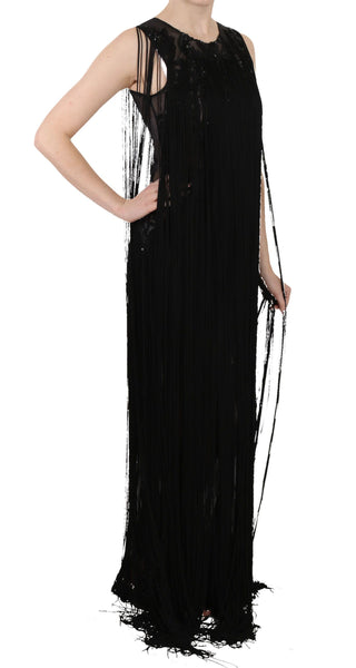 Sheer Sequined Maxi Elegance Dress - Luxury for You