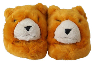 Sunshine Yellow Lion Slippers - Luxury for You