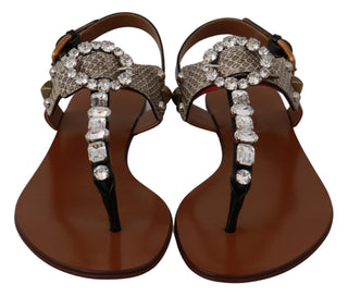 Elegant Strappy Sandals With Exotic Charm - Luxury for You