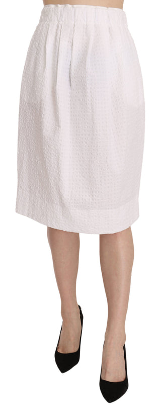 Elegant White Pencil Skirt - Luxury for You