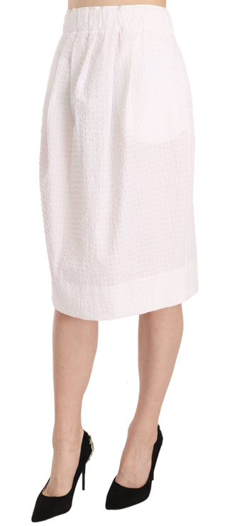 Elegant White Pencil Skirt - Luxury for You