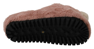 Chic Pink Bear House Slippers By D&g - Luxury for You