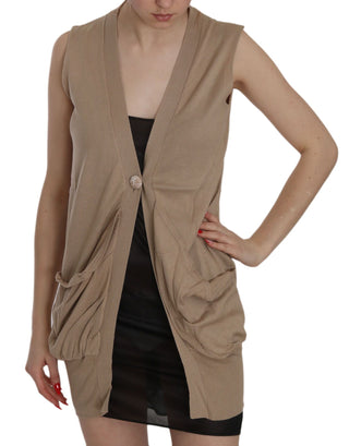 Elegant Sleeveless Cotton Vest - Luxury for You