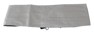 Elegant Gray Silk Cummerbund - Luxury for You