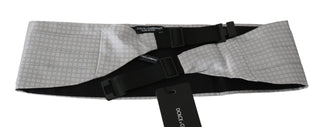 Elegant Gray Silk Cummerbund - Luxury for You