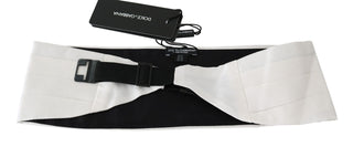 Elegant White Silk Cummerbund - Luxury for You