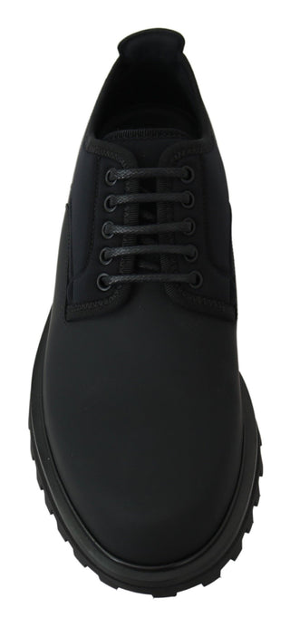 Elegant Black Calfskin Derby Shoes - Luxury for You