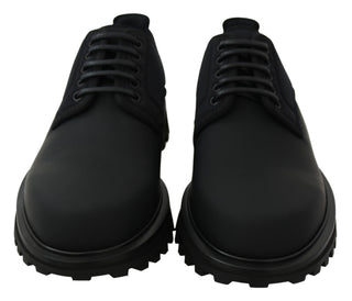 Elegant Black Calfskin Derby Shoes - Luxury for You