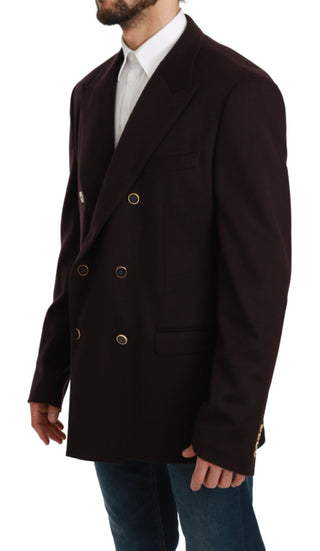 Elegant Bordeaux Taormina Cashmere Blazer - Luxury for You