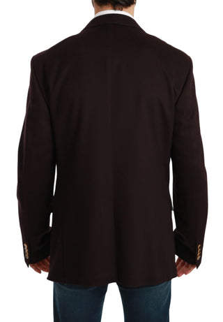 Elegant Bordeaux Taormina Cashmere Blazer - Luxury for You