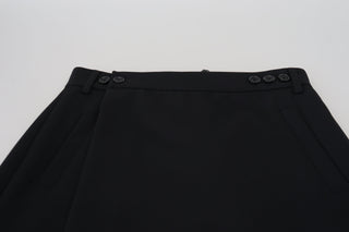 Elegant High Waist A-line Mini Skirt