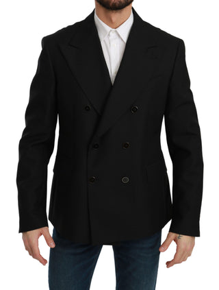 Elegant Black Slim Fit Formal Blazer - Luxury for You