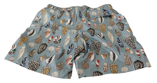 Elegant Seashell Print Swim Trunks - Luxury for You