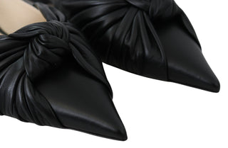 Elegant Pointed Toe Leather Flats - Luxury for You