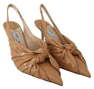 Elegant Pointed Toe Leather Pumps - Luxury for You