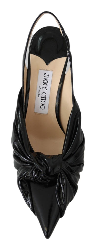 Elegant Black Leather Pointed Toe Pumps - Luxury for You