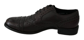 Elegant Mens Leather Derby Dress Shoes - Luxury for You