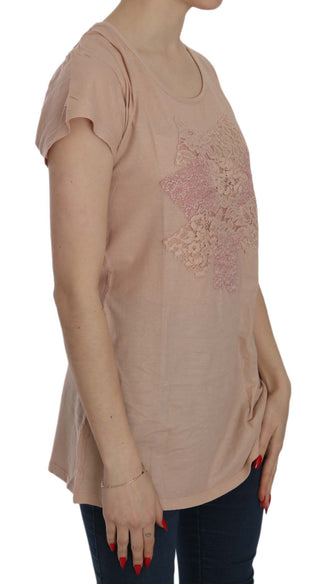 Elegant Cream Lace Round Neck Blouse - Luxury for You