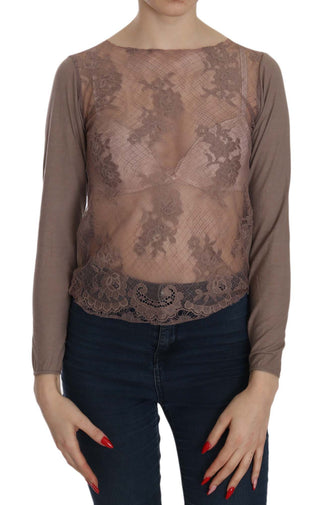 Boat Neck Cotton Lace Blouse - Luxury for You