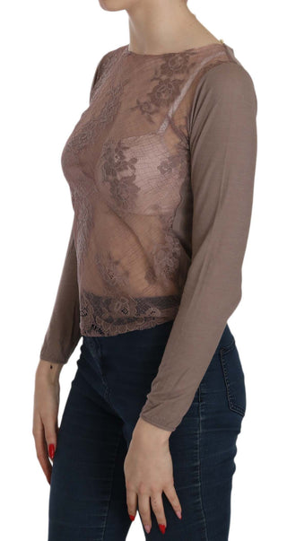 Boat Neck Cotton Lace Blouse - Luxury for You