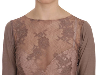 Boat Neck Cotton Lace Blouse - Luxury for You