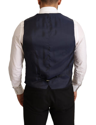 Elegant Dark Blue Wool Blend Martini Suit - Luxury for You